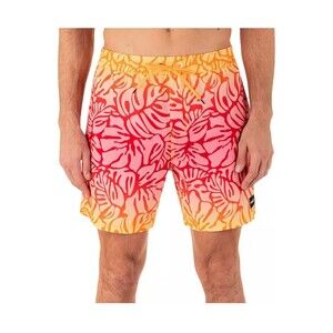 Men's Hurley Swim Trunks Cannonball Volley Orange Gradient Large